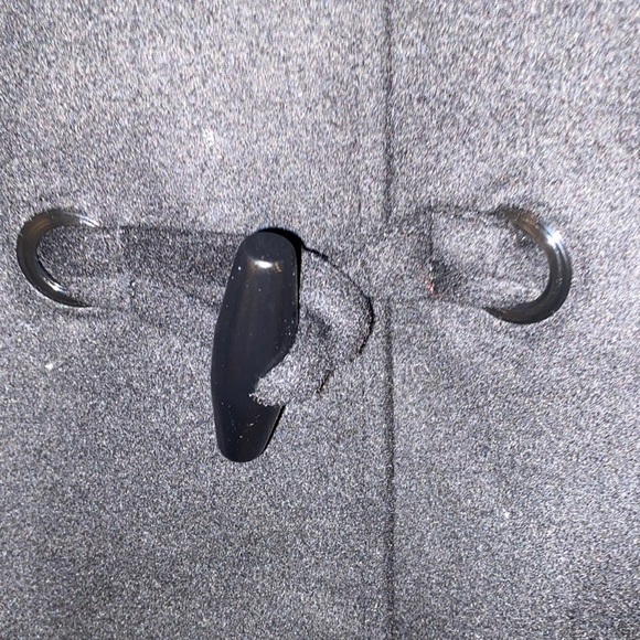 NWOT Pendleton Hooded Pea Coat Black Sz Med - Picture 6 of 17